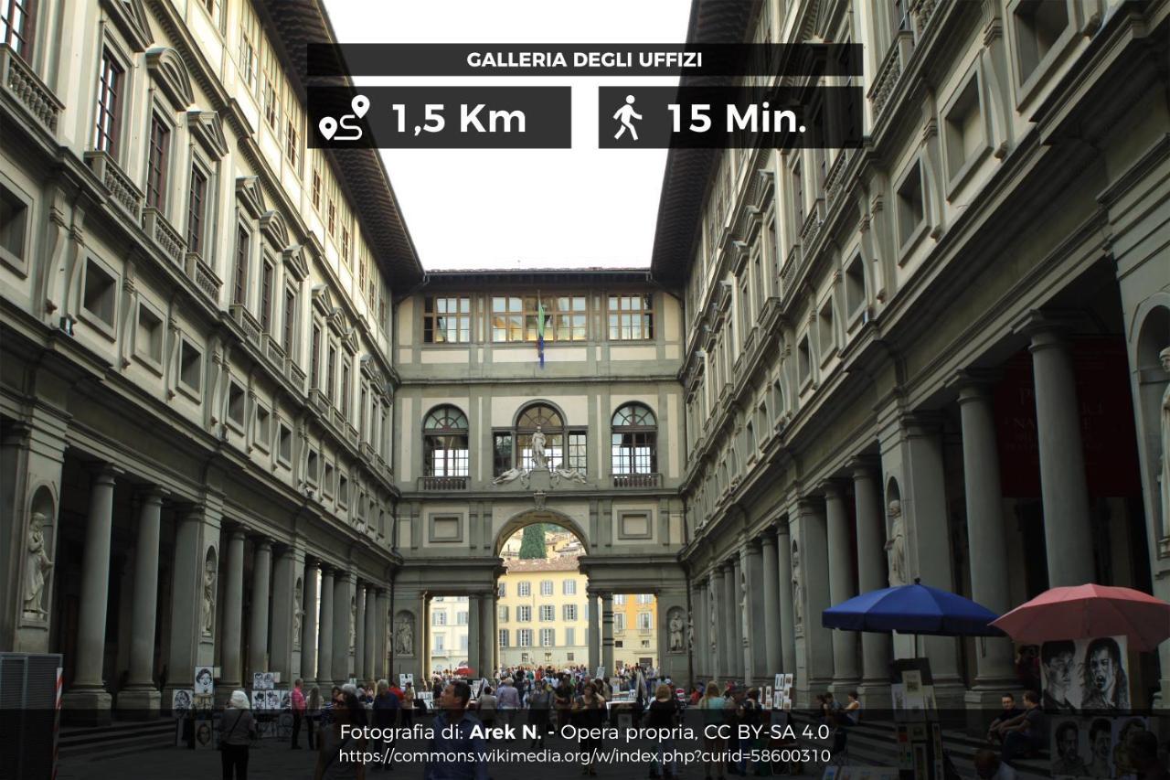 Il Cuore Di Firenze + Corte Privata+ Wifi+Ac Exterior photo